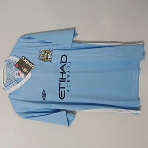 Manchester City Kun Aguero Mens 2012 Jersey